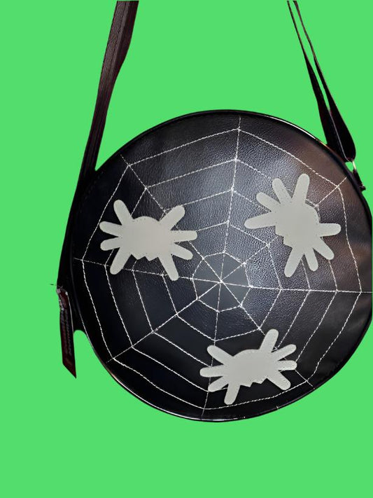 Spider web Round Shoulder bag