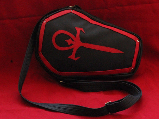 Red Ankh Cross Coffin Bag