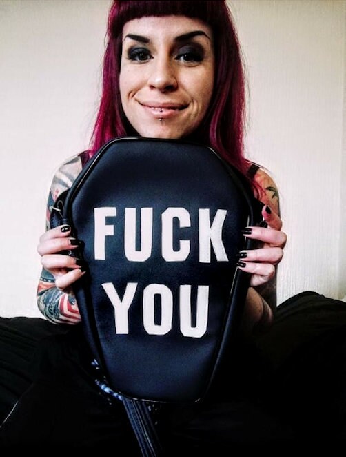 Fuck You Coffin Bag