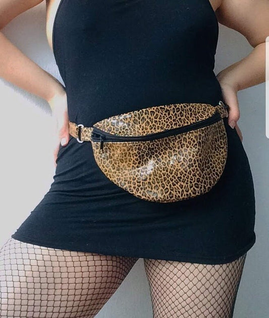 Leopard Print Fanny Pack