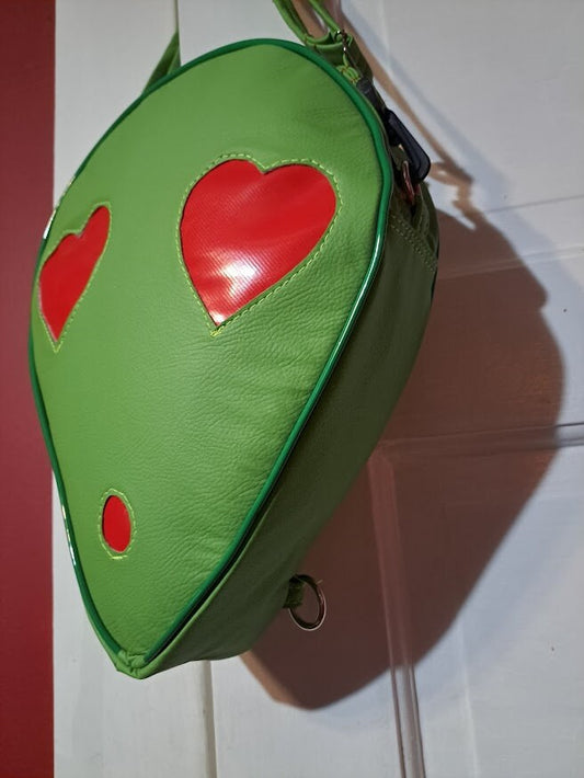 Alien Lover Heart Eyes Backpack/Shoulder Bag